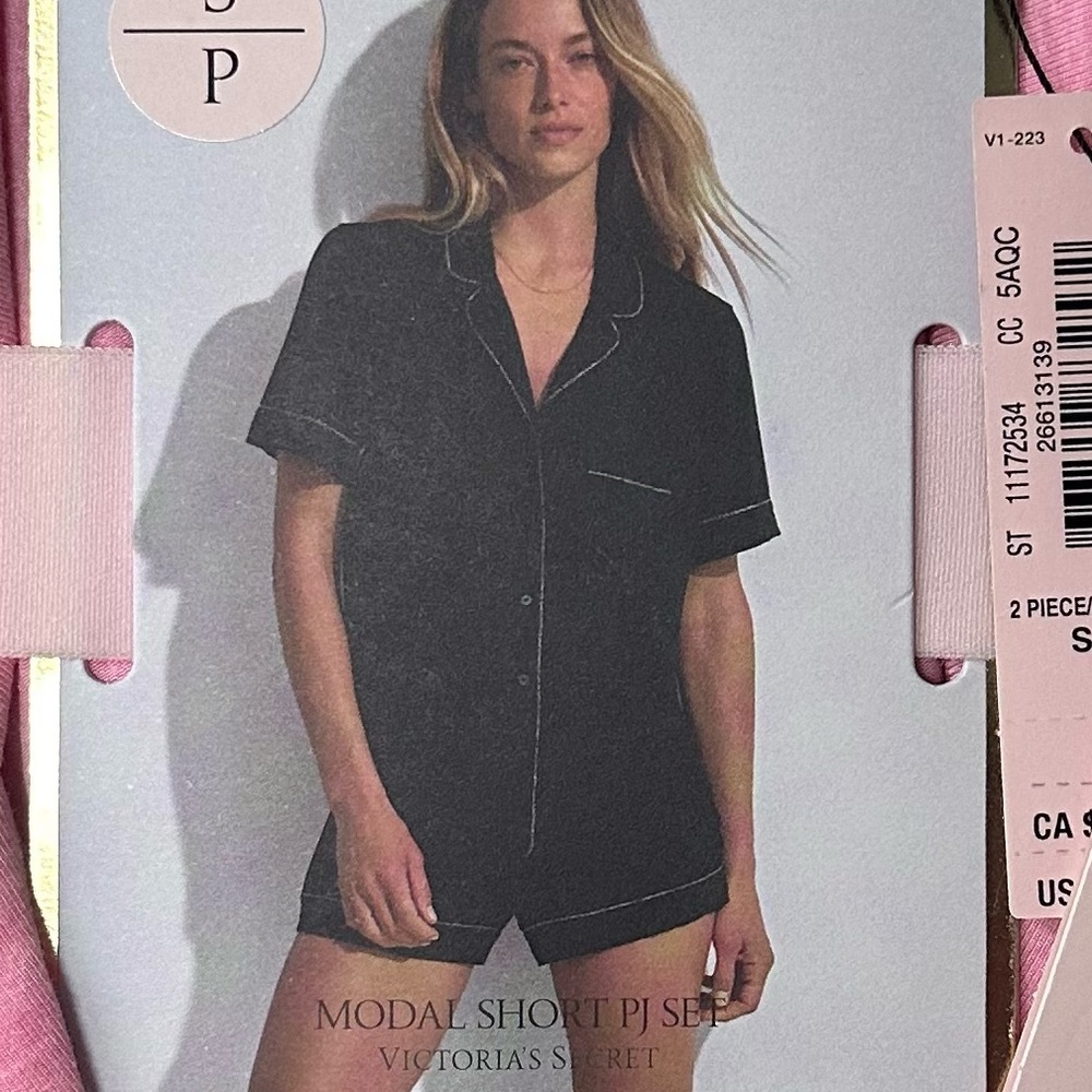 Victoria Secret Modal Short PJ Set